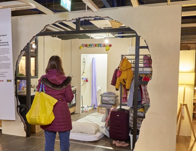 Real Life Roomset at IKEA Warrington, UK