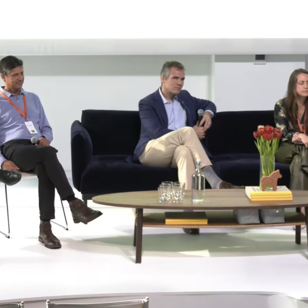 The panel for A Tech-Driven Future- How AI can power climate action